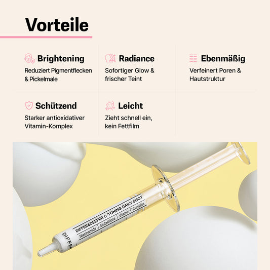 DIFFER & DEEPER – Vitamin C Serum for radiant & even-toned skin