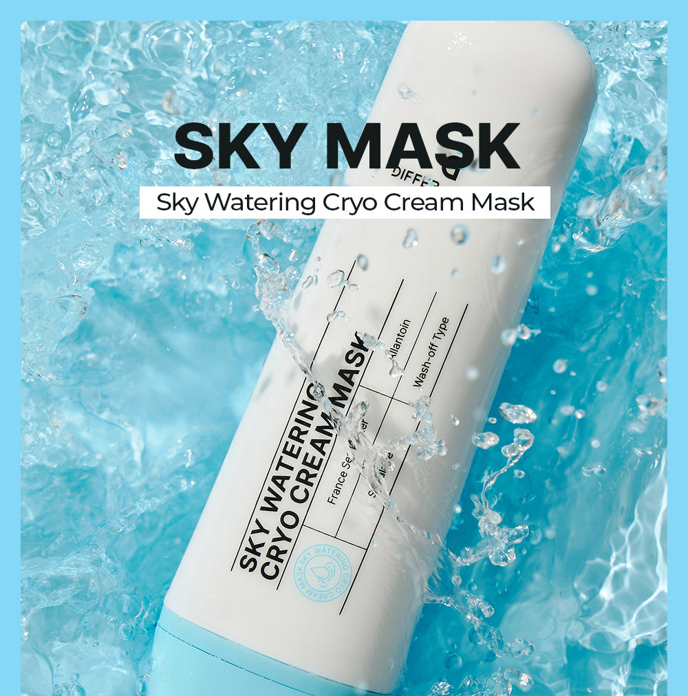 DIFFER&DEEPER Sky Watering Cryo Cream Mask 100g