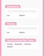 DIFFER&DEEPER Pink Lifting Up Toning Cream Mask 100g