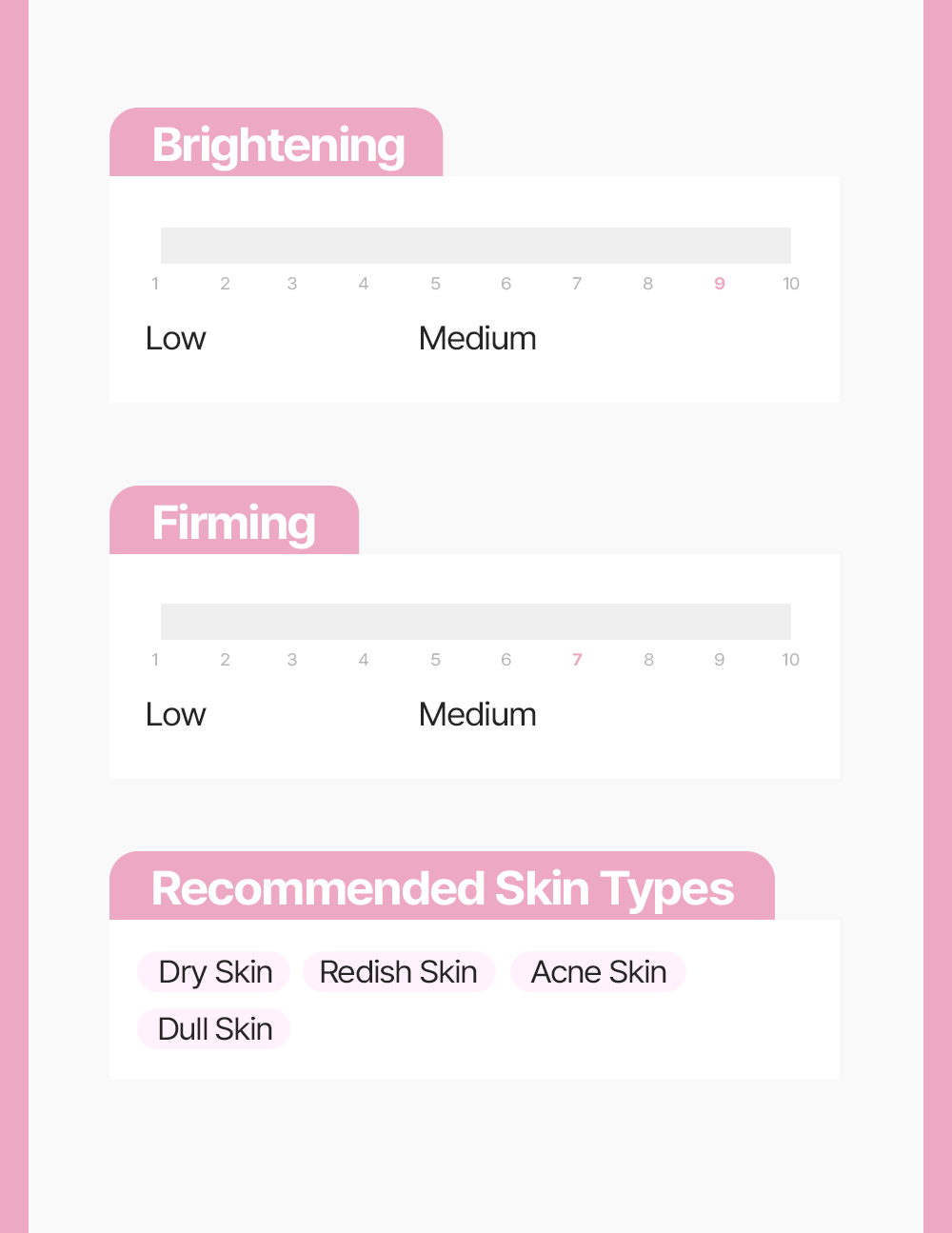 DIFFER&DEEPER Pink Lifting Up Toning Cream Mask 100g