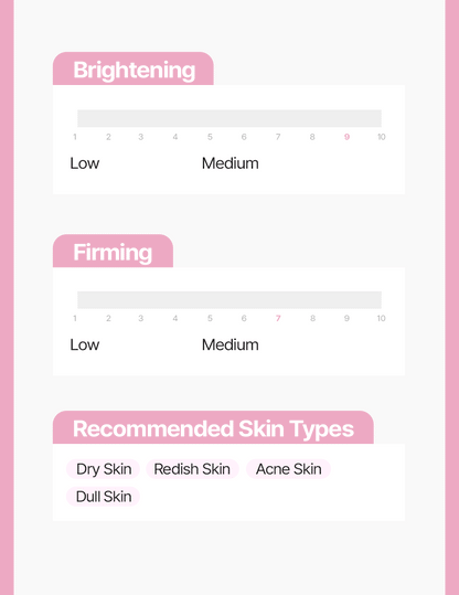 DIFFER&DEEPER Pink Lifting Up Toning Cream Mask 100g