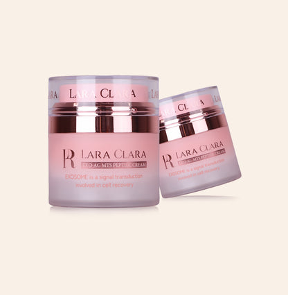 LARA CLARA – Anti-Aging Gesichtscreme mit Peptiden für glattere Haut