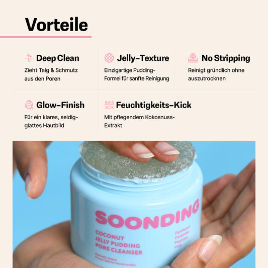 SOONDING – Gentle facial cleansing for clear & fresh skin