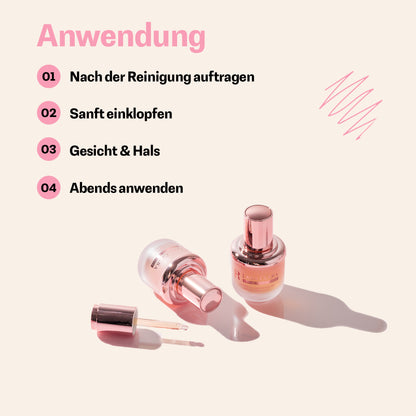 LARA CLARA – Hauterneuerndes Gesichtsserum für glatte & strahlende Haut