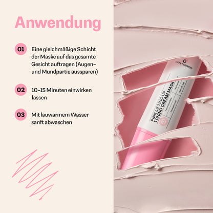 DIFFER & DEEPER – Straffende Gesichtsmaske für festere Haut