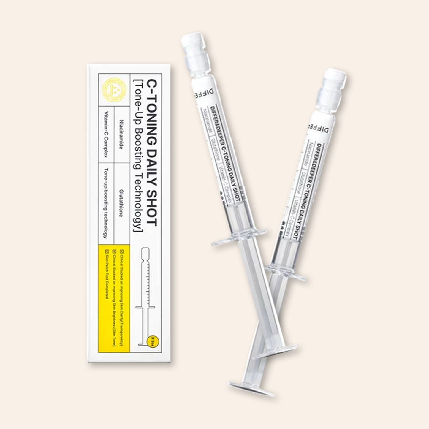 DIFFER & DEEPER – Vitamin C Serum für strahlende & ebenmäßige Haut
