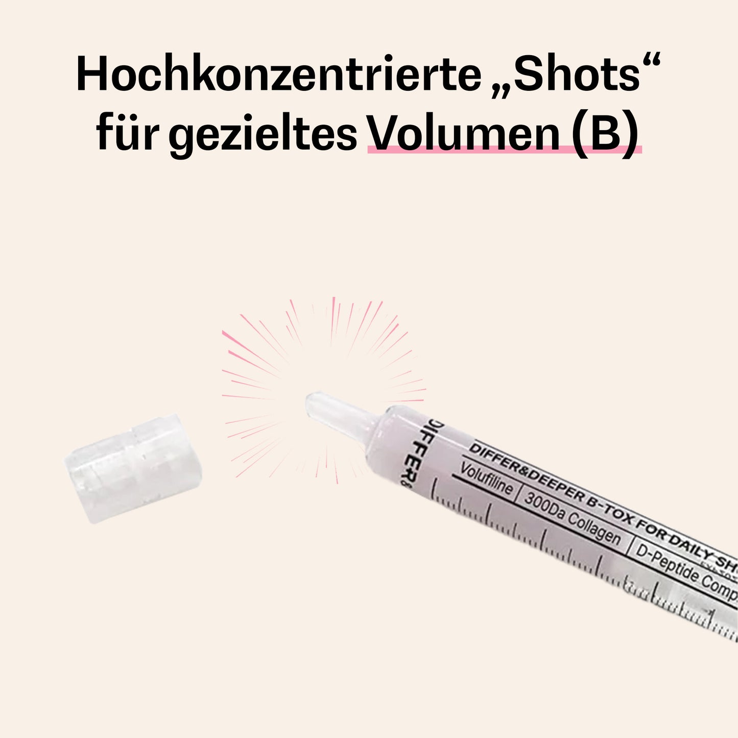DIFFER & DEEPER – Aufpolsterndes Anti-Aging Serum für mehr Volumen & Elastizität