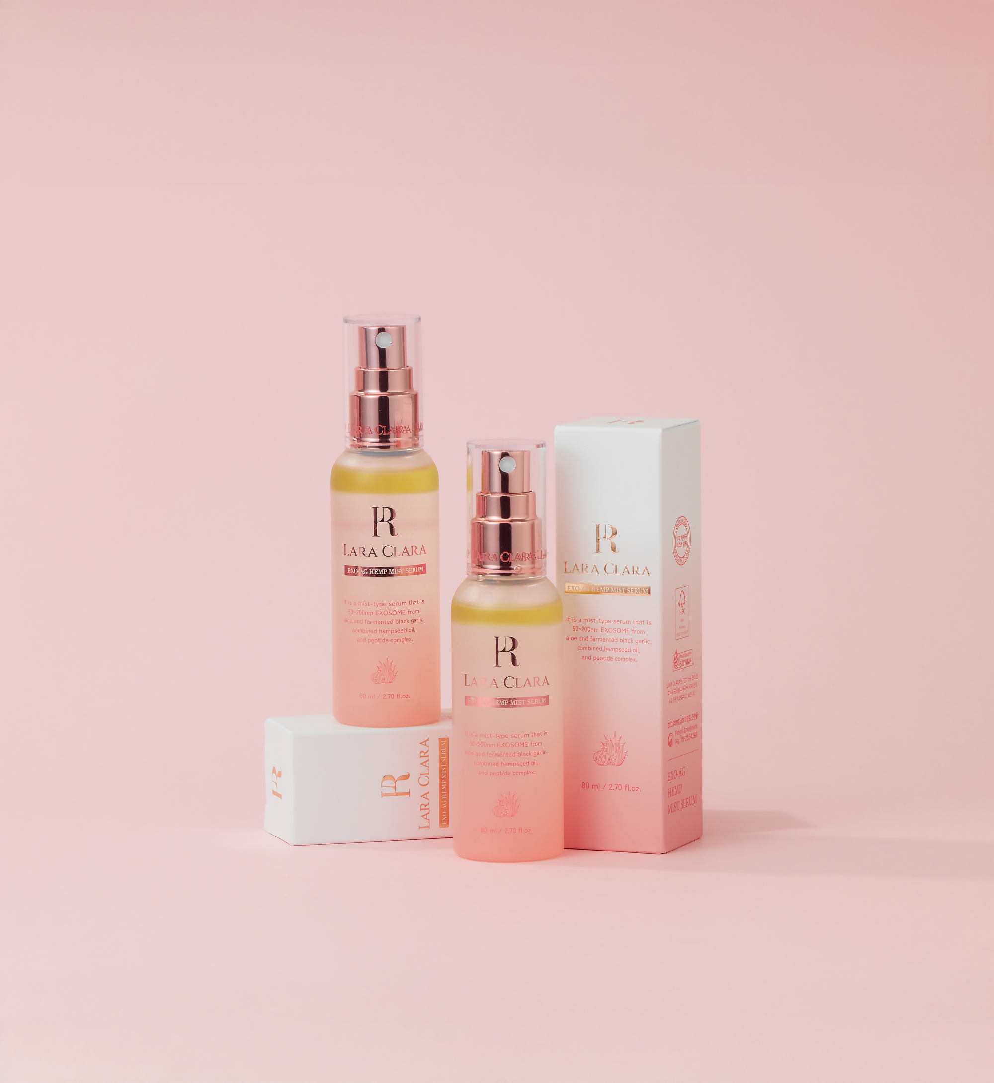 LARA CLARA EXO-AG Hemp Mist Serum 80ml
